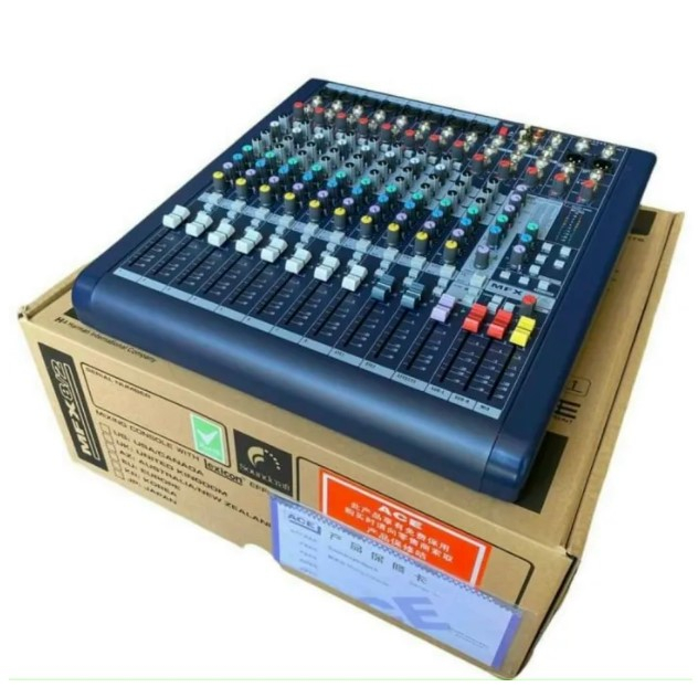 Bàn Mixer SoundcrafteEFX 8, 8 kênh analog, Băng Tần EQ Lọc Âm Thanh