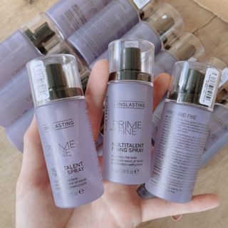 Xịt Khoáng Khóa Nền Catrice Prime And Fine Multitalent Fixing Spray, KHÓA NỀN TÍM