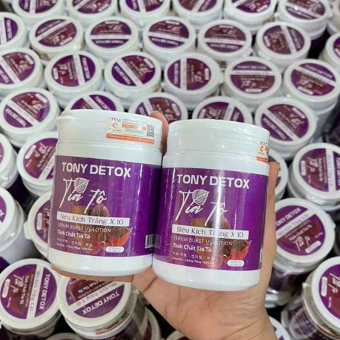 Kem kích trắng tía tô siêu trắng 250G