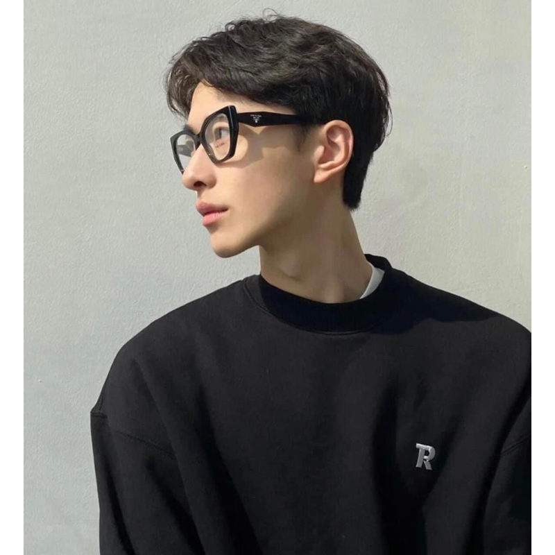 Kính mát mắt xếch Pra.đa gọng oversize,Kính râm mắt mèo tròng UV400 PRA.ĐAA