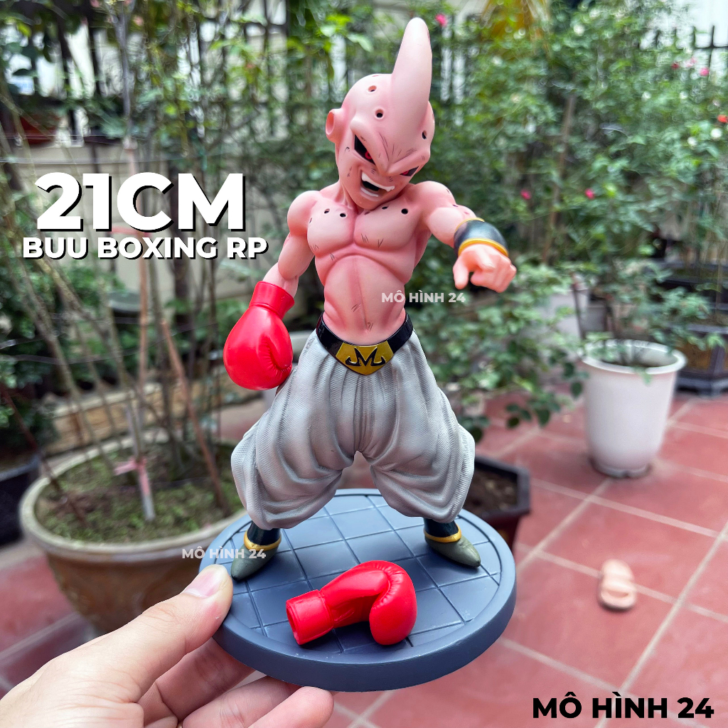 ĐỒ chơi mô hình nhân vật Kid Buu Boxing RP studio majin buu đấm bốc figure dragon ball 24group dragonball