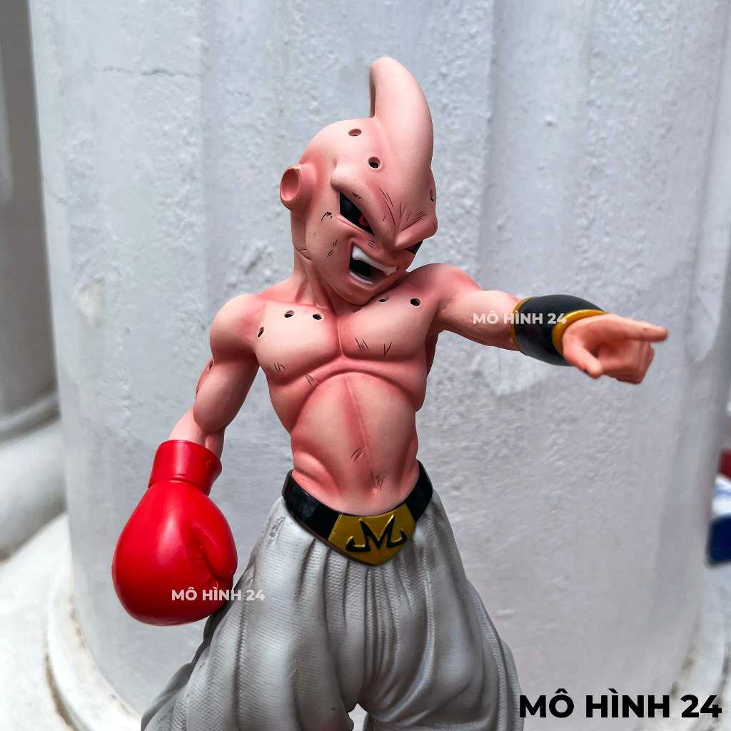 ĐỒ chơi mô hình nhân vật Kid Buu Boxing RP studio majin buu đấm bốc figure dragon ball 24group dragonball