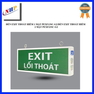 Đèn exit thoát hiểm paragon 1 mặt pexf13sc-g2/2 mặt pexf23sc-g2
