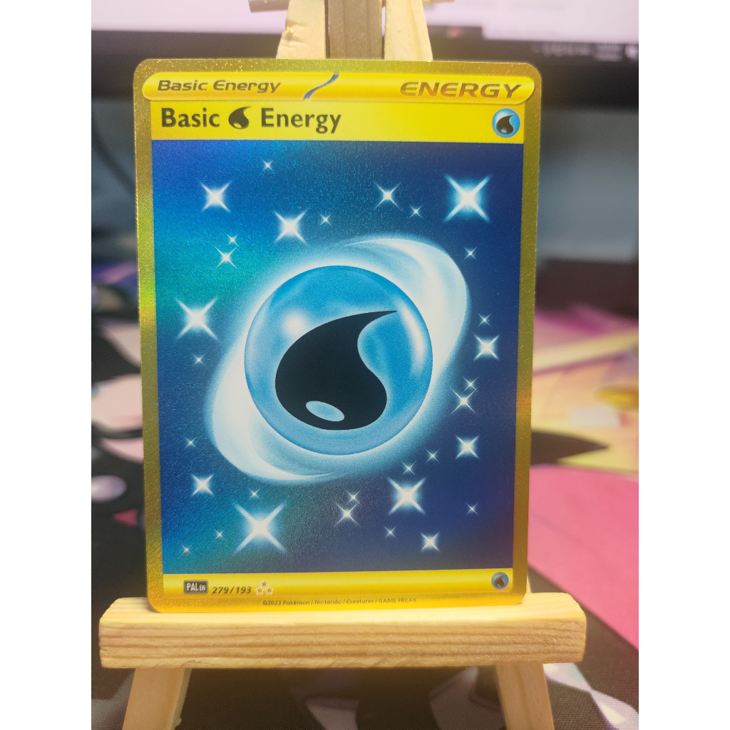 Thẻ Pokemon Water Energy - 279/193 - Gold Secret Rare