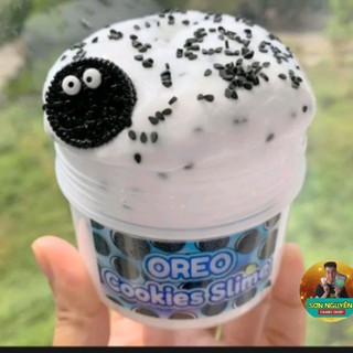 Cookies Snow Crunchy Slime - Chất nhờn ma quái kèm charm bánh OREO