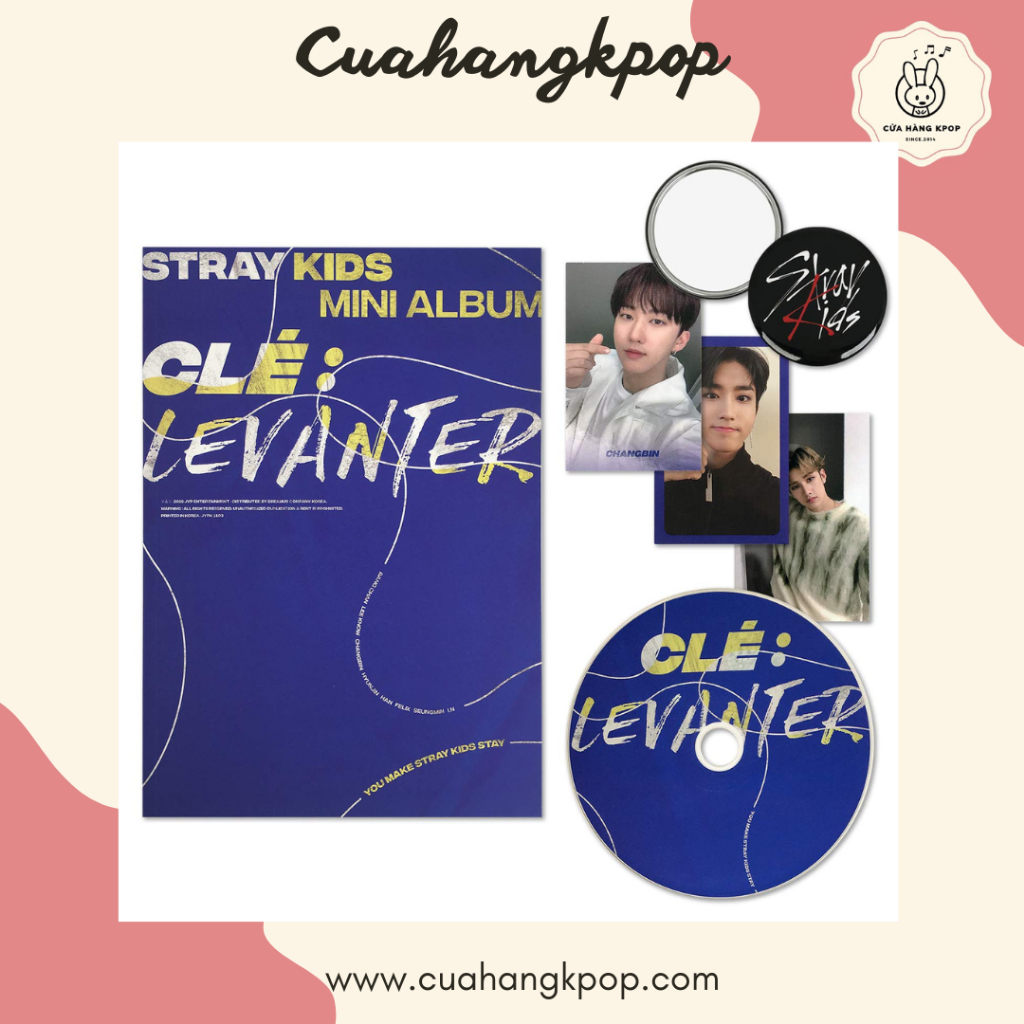 ALBUM STRAY KIDS Clé : Levanter