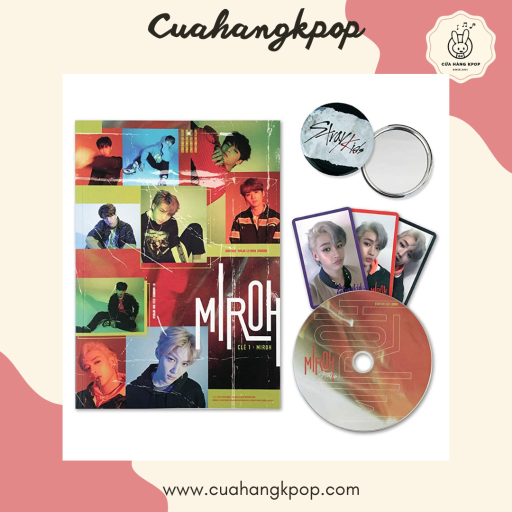 ALBUM Stray Kids - Cle1 Mirroh cửa hàng KPOP có sẵn