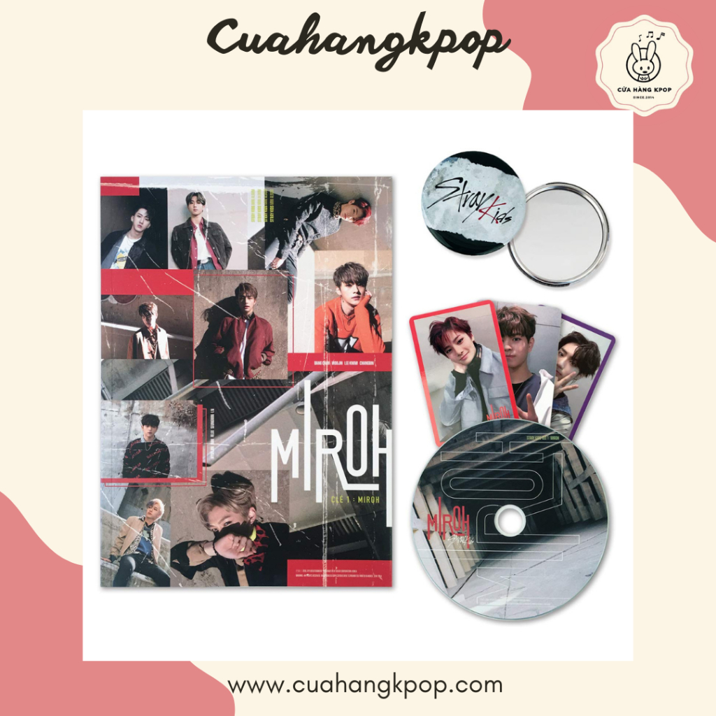 ALBUM Stray Kids - Cle1 Mirroh cửa hàng KPOP có sẵn
