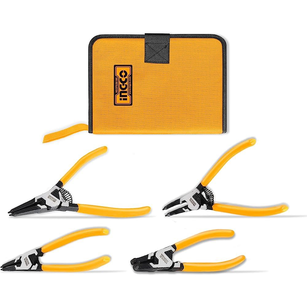 Bộ 4 cây kìm mở phe đa năng 7''/180mm Ingco HCCPS26125
