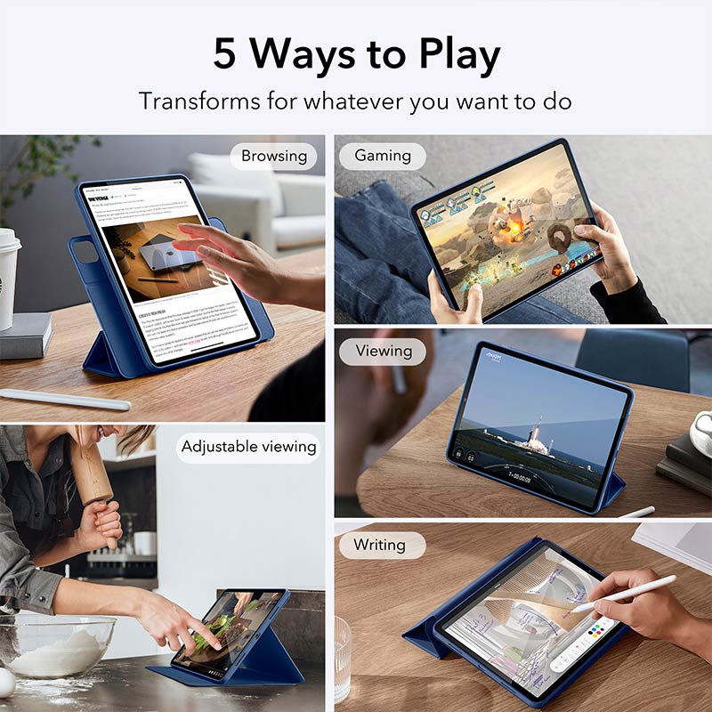 Bao da ESR dành cho iPad Pro 12.9″  Rebound Hybrid Case 360