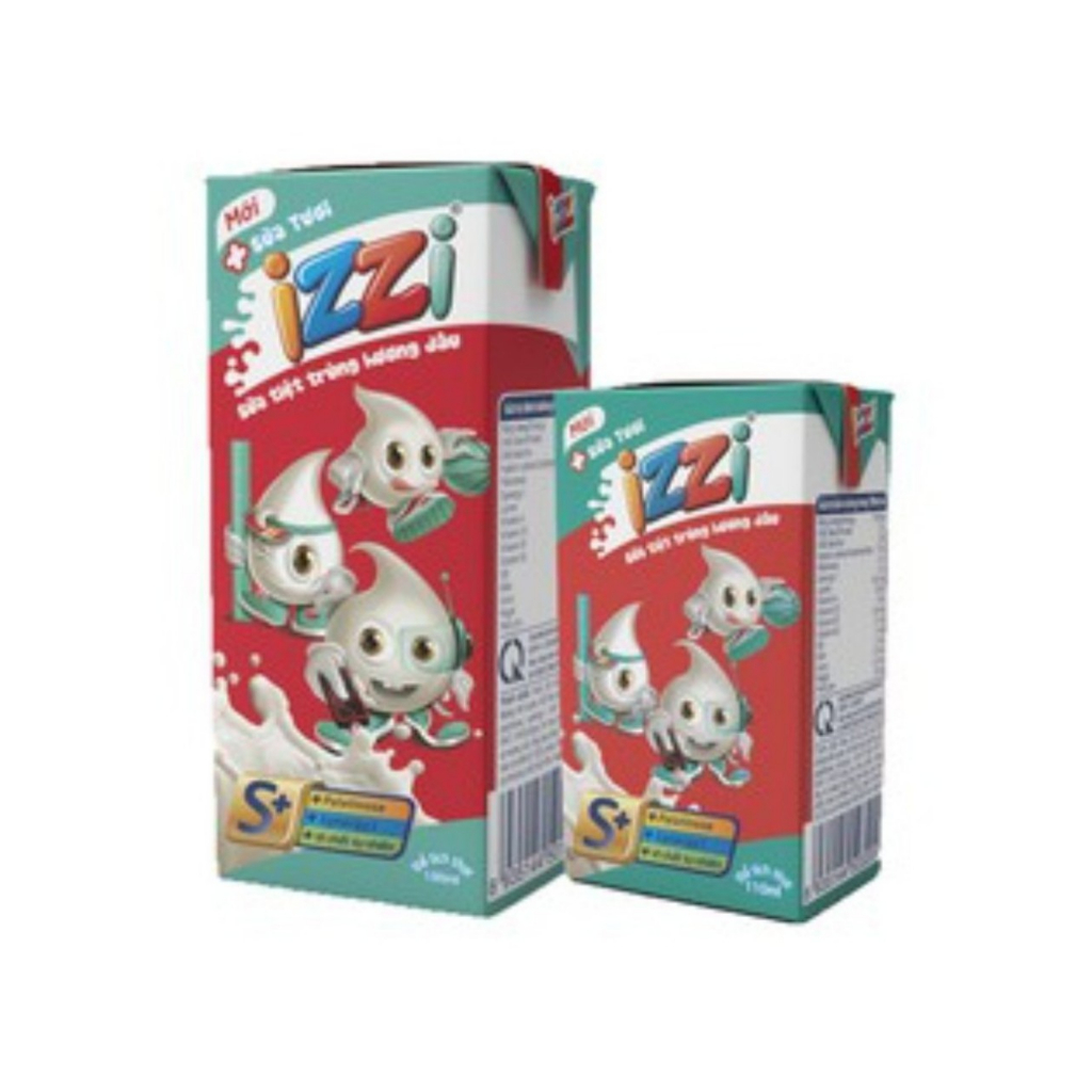 Sữa izzi các vị thơm ngon