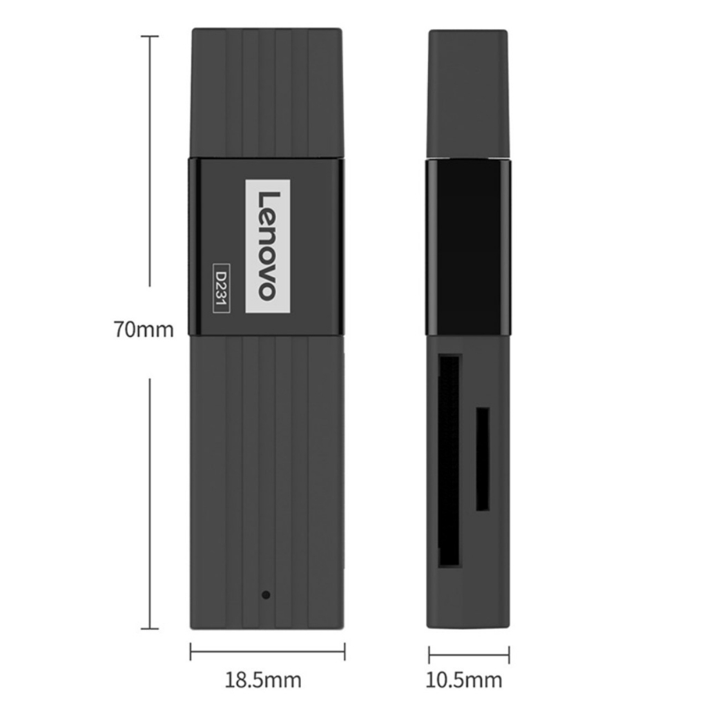 Đầu Đọc Thẻ Nhớ Lenovo D221 / D231 CHUẨN USB 3.0 Gía Rẻ
