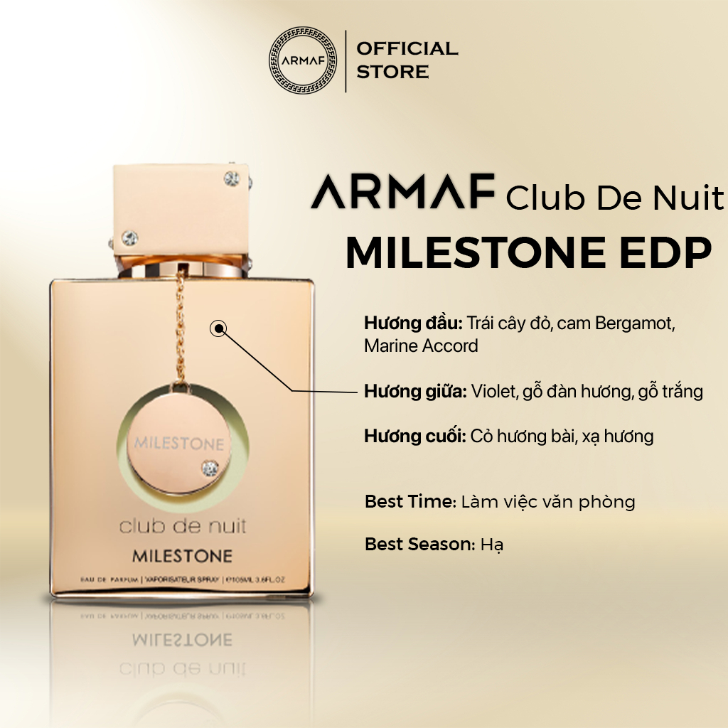 Nước Hoa Unisex ARMAF Club De Nuit Milestone EDP