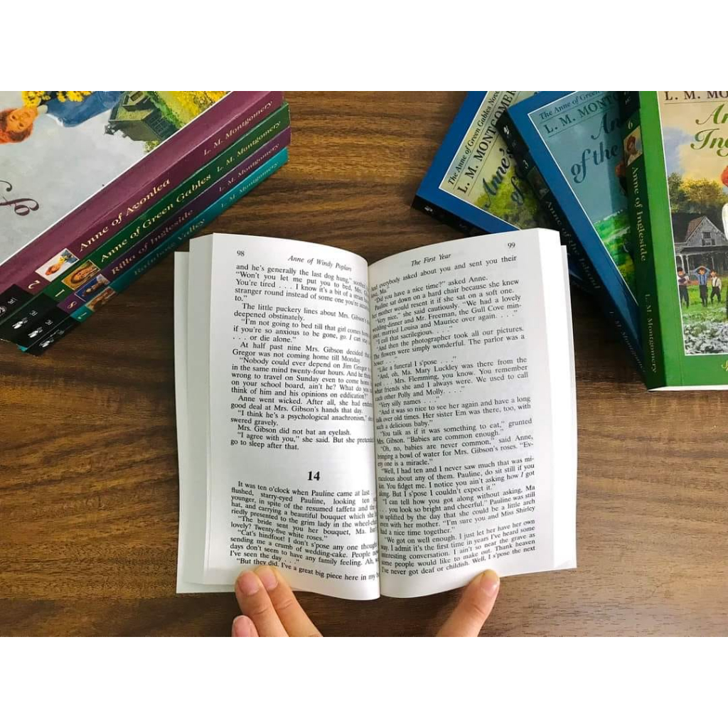 Anne of green Gables 8q nhập