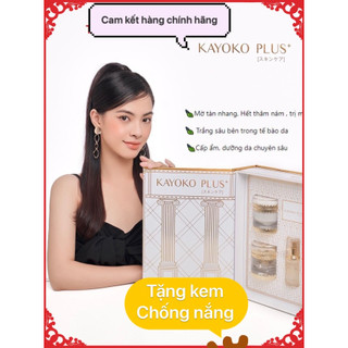Kayoko plus 2023 - bộ 3 diện mạo mới! cải tiến mới! tặng kem chống nắng