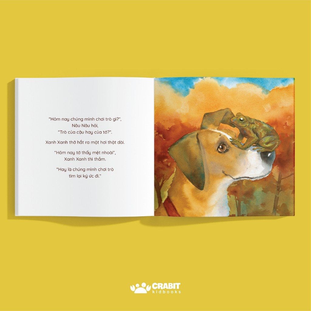 Sách - Nâu Nâu thị thành Xanh Xanh đồng quê