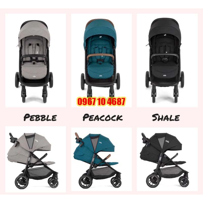 Xe đẩy gấp gọn cao cấp Joie Litetrax 4 Chromium, LITETRAX PRO W/ RC