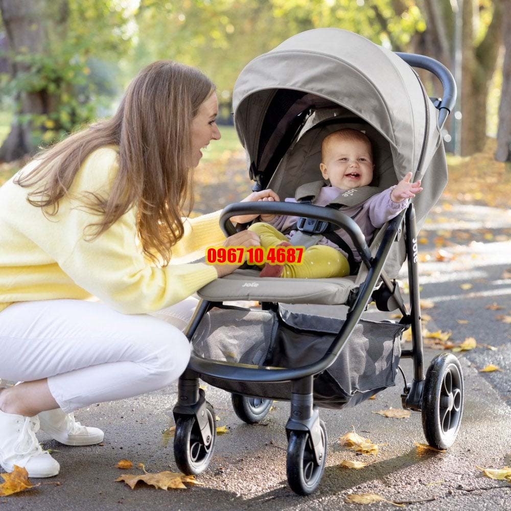 Xe đẩy gấp gọn cao cấp Joie Litetrax 4 Chromium, LITETRAX PRO W/ RC