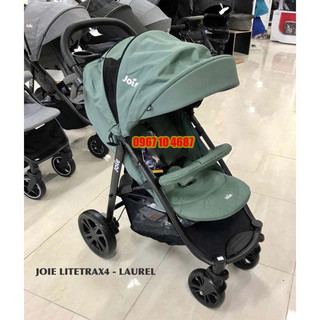 Xe đẩy gấp gọn cao cấp Joie Litetrax 4 Chromium, LITETRAX PRO W/ RC