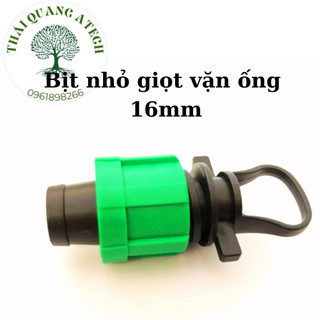Bịt ống tưới nhỏ giọt 16mm ren vặn - Bịt đường ống nhỏ giọt - Bảo hành 12 tháng