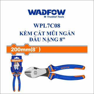 Kìm cắt đầu nặng mũi ngắn 8 inch wadfow wpl7c08