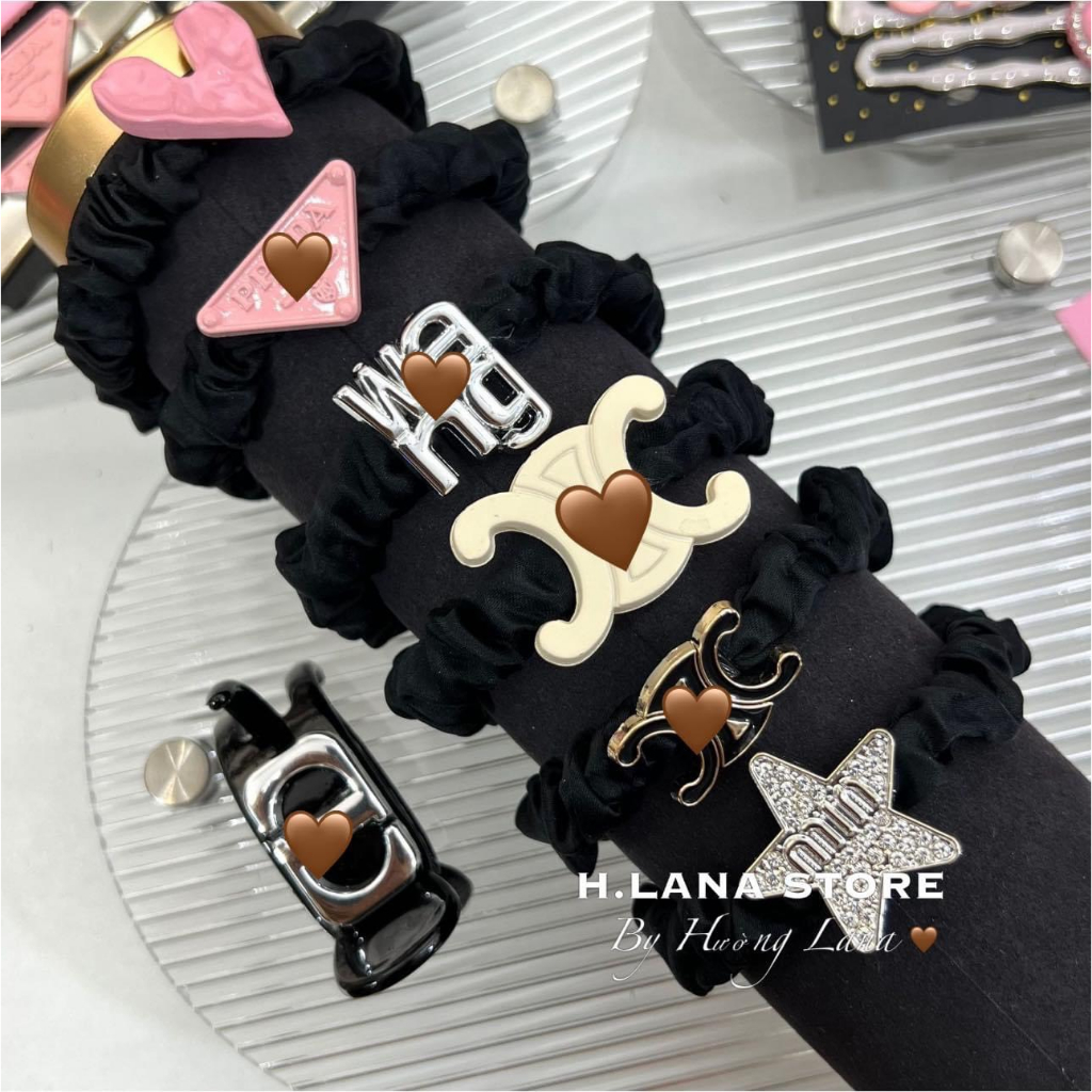 SET 7 KẸP TÓC TRENDYYY-hàng hợp kim loại 1