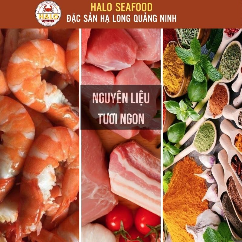 Ruốc tôm thịt Hạ Long, Chà bông tôm Quảng Ninh cho bé ăn dặm 250gam, 500gam - Halo SeaFood