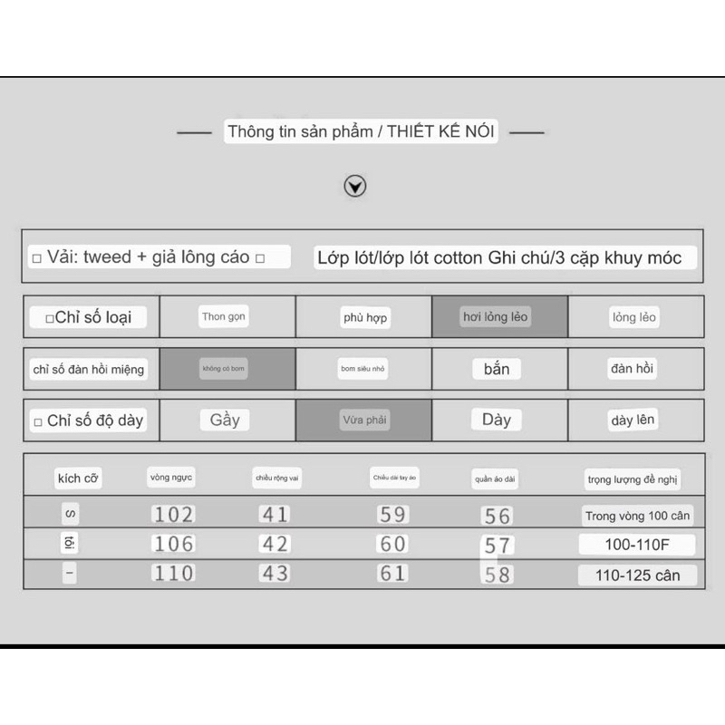 Áo khoác dạ lông cao cấp hàng QC