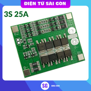 Mạch sạc xả và bảo vệ pin 3s 25A - UKCS