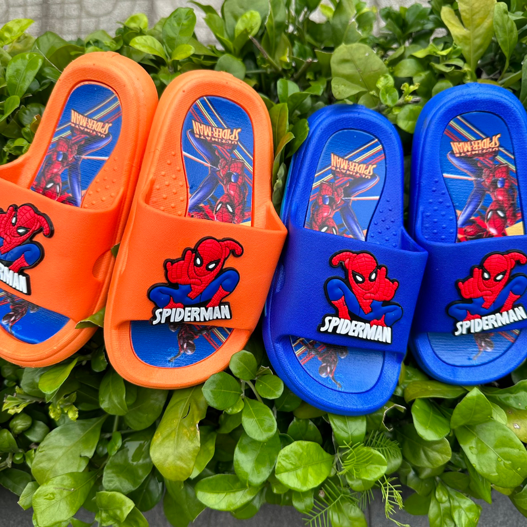 Dép Bé Trai Hình Siêu Nhân Nhện Đủ Size 26-35  MS3306+6