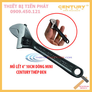 Mỏ lết xi đen cao cấp 4 inch century 070501-4b dòng mini