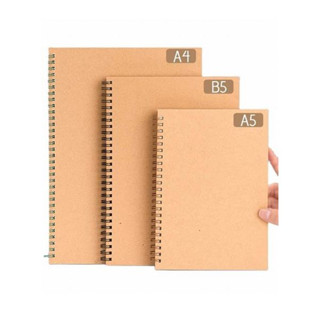 Sổ tay vẽ chì-Sketchbook-sổ phác thảo gáy lò xo A6 A5 A4 A3DL 100gsm 100 trang (ngang dọc tuỳ chọn)