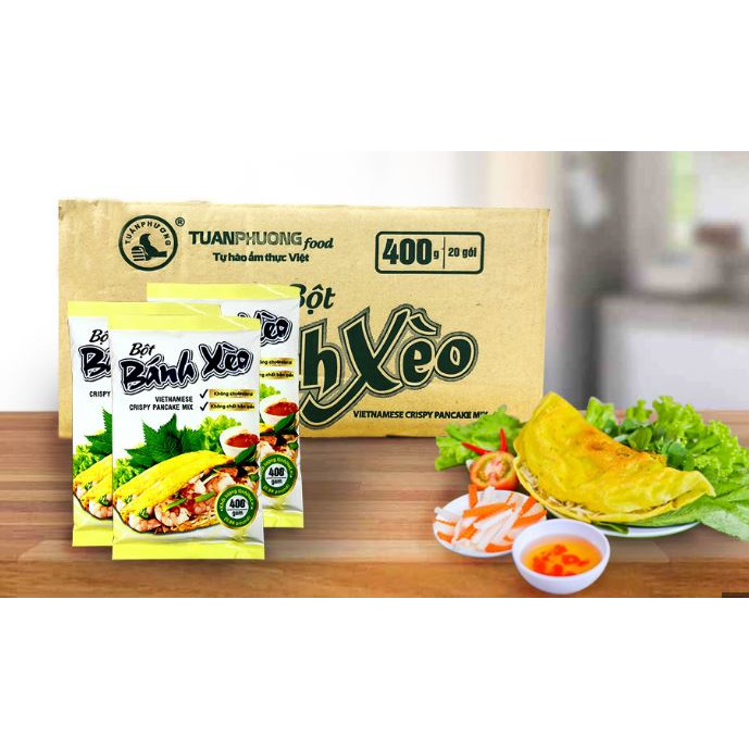 Bột bánh xèo thơm ngon gói 400g