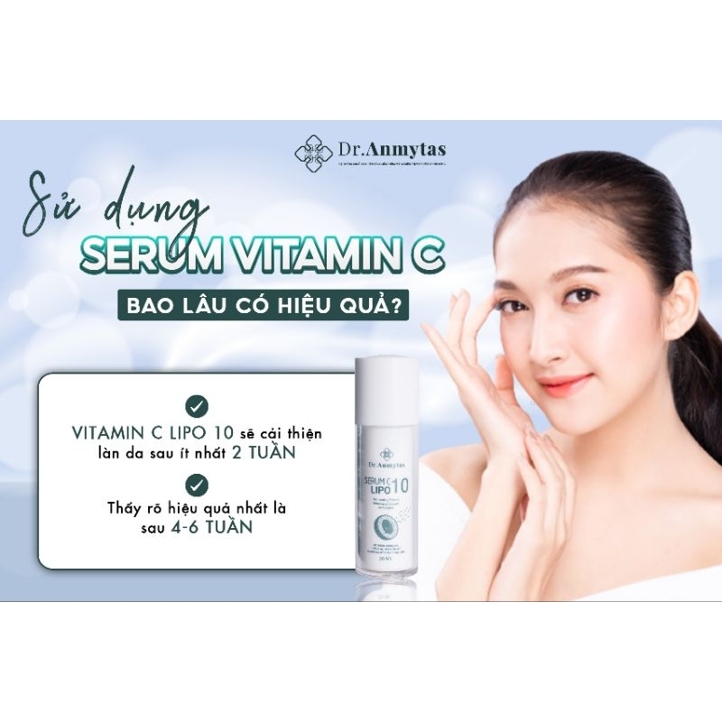 🍀Siêu Cấp🍀 Vitamin C Phân Tử Nhỏ Nhất Thế Giới Dr.Anmytas