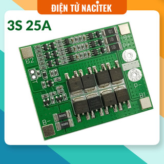 Mạch sạc xả và bảo vệ pin 3s 25a - ukcs