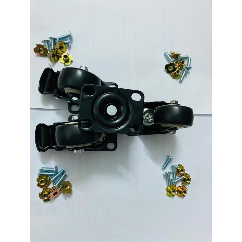 Bánh xe 5 phân đen