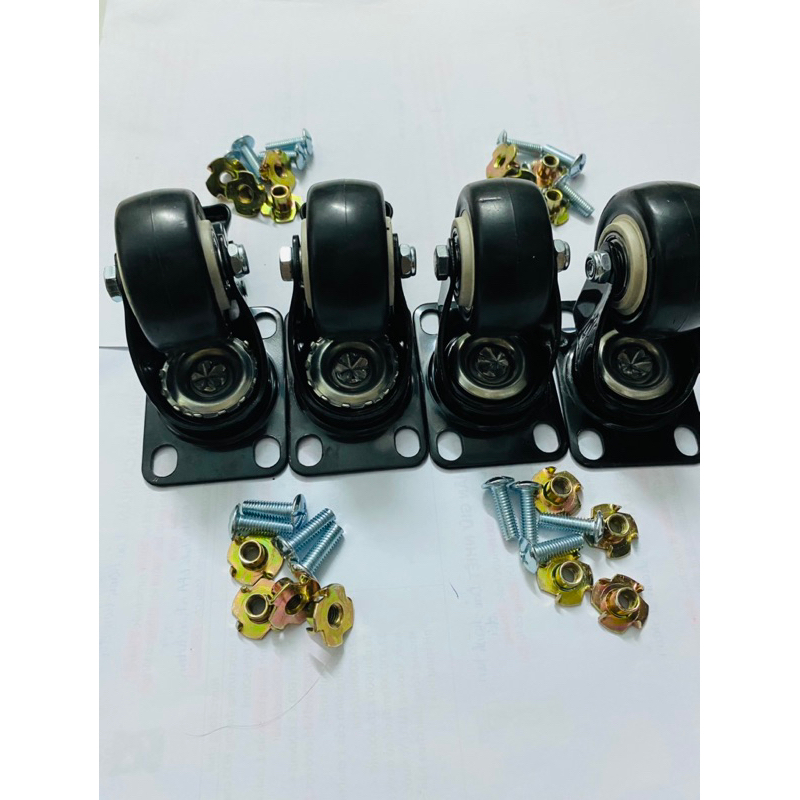 Bánh xe 5 phân đen