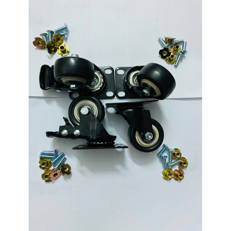 Bánh xe 5 phân đen