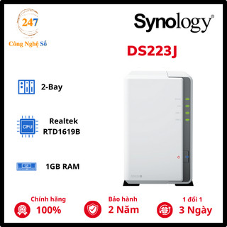 Thiết bị lưu trữ mạng NAS Synology DS223J