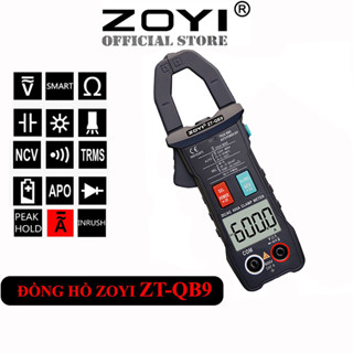 Đồng Hồ Ampe Kìm Zoyi ZT-QB9 Đo Điện AC/DC Vạn Năng - Hàng Chính Hãng - Bảo Hành 12 Tháng