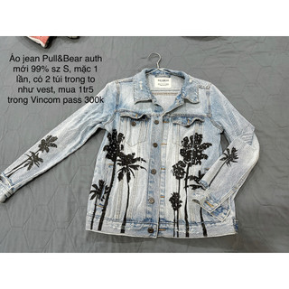 THANH LÝ ÁO KHOÁC NAM PULL BEAR, áo sơ mi nam