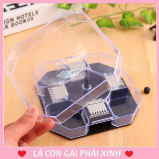 Hộp bắt gián thông minh, hộp bẫy gián 5 ngăn 4 cửa răng cưa, bắt gián tự động, sử dụng dễ dàng, dụng cụ diệt gián