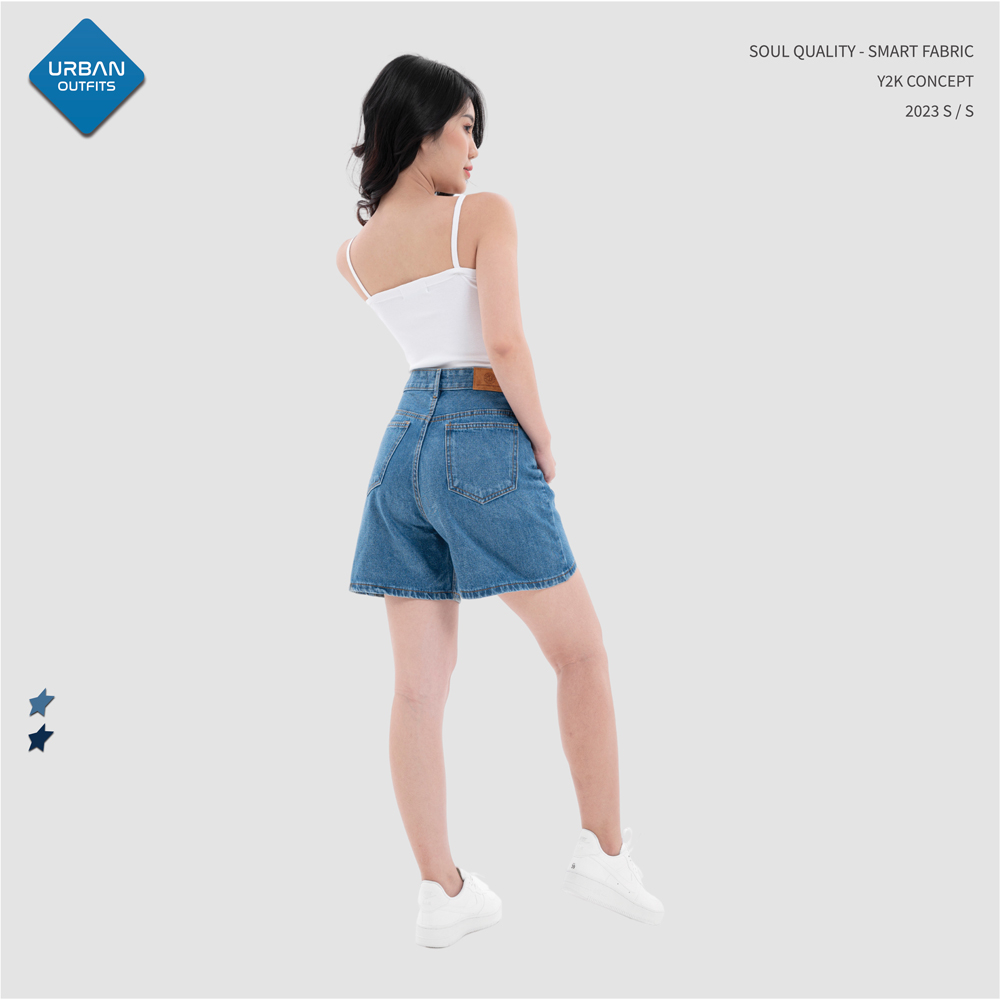 Quần Short Jean Nữ Lưng Cao QSJ001 Urban Outfits / Esmée