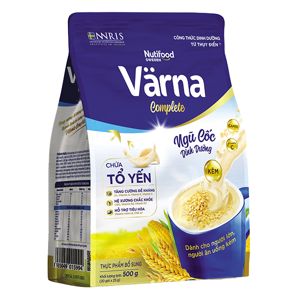 Ngũ cốc dinh dưỡng Värna Complete - Tăng cường đề kháng - Varna
