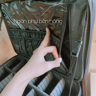 Cốp vải đựng đồ makeup đồ nail  đủ mã