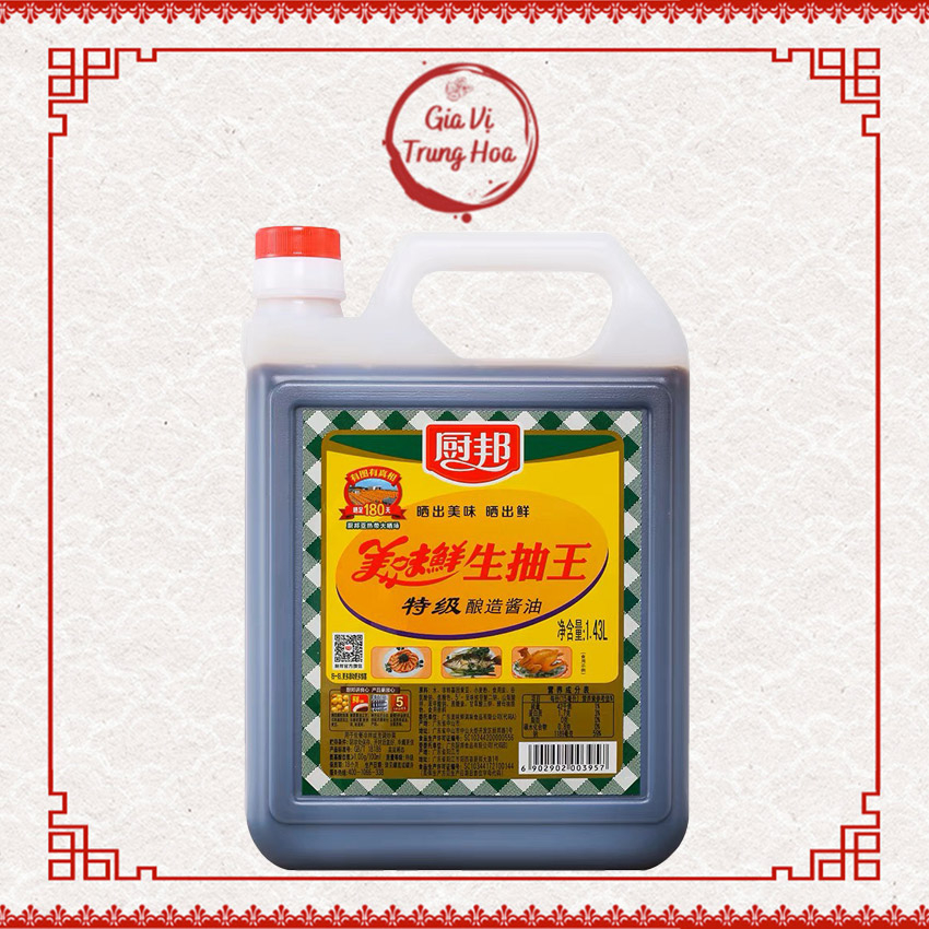Xì dầu-Vua nước tương ChuBang thơm ngon 1.43L
