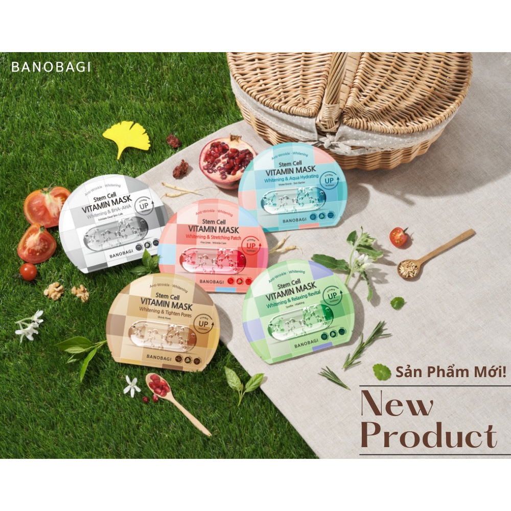 1 miếng mặt nạ Banobagi Vita Genic Jelly Mask 30g màu ngẫu nhiên
