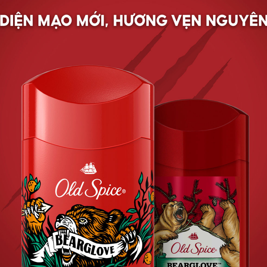 Old Spice Lăn Khử Mùi Wolfthorn Anti-Perspirant & Deodorant giảm tiết mồ hôi, lôi cuốn độc đáo 73g