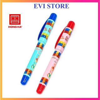 Bút máy nét hoa Hồng Hà 2271 ngòi trơn / Bút mực Candy Bear 2271 dành cho học sinh tiểu học