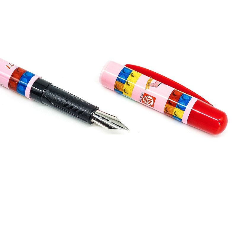 Bút máy nét hoa Hồng Hà 2271 ngòi trơn / Bút mực Candy Bear 2271 dành cho học sinh tiểu học